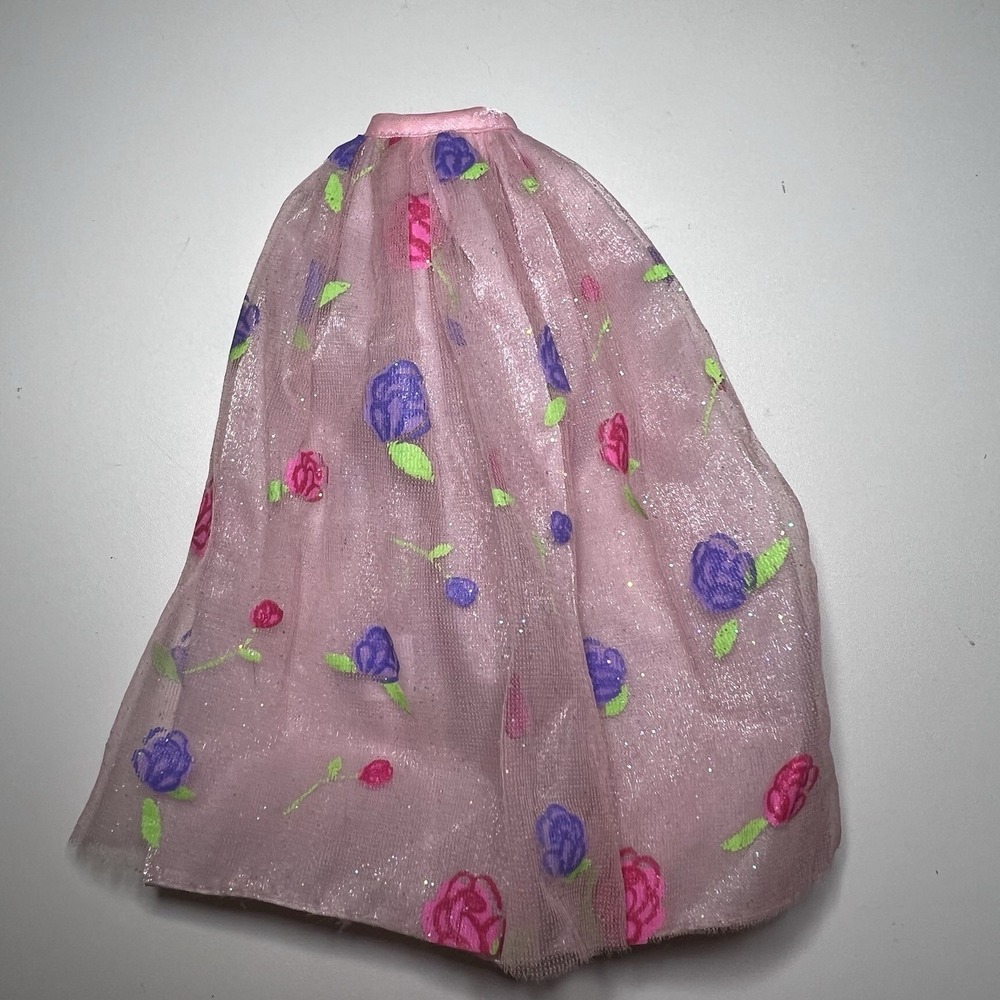 Vintage Mattel Barbie Skirt Rose Princess Barbie Doll 1998-2000
